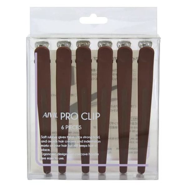 AIVIL Pro Clip, Pack of 6, Mocha