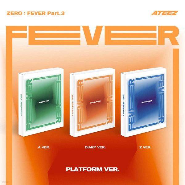 ATEEZ 7th Mini Album [ZERO : FEVER PART.3] PLATFORM (random) *Re-issue*
