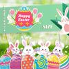 Geepen Easter Decorations 18PCS Hanging Easter Eggs Easter Bunny Hanging Decorations for Easter Basket Tree Easter Cards Easter Gifts Easter Crafts for Kids Toddlers Teens
