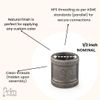 PRIM PIPEWORKS 1/2“ Coupling, Natural - no surface coat, Malleable Iron Pipe Fitting for Home Decor projects; QTY 6