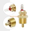 190'F ADAPTER FAN GROUNDING THERMOSTAT SWITCH COOLANT TEMP SENSOR 3/8" 1/2" NPT