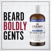 CREMO - Beard Wash & Softener For Men | Cooling Citrus & Mint Leaf | 177 ml