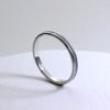 Frosted Sterling Silver Full Eternity Ring Size M (I - W Available)