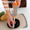 Armo® 2 Pack Stainless Steel Vegetable Grater Cheese Slicer Kitchen Blade
