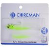 COREMAN RJ-7 Rolling Jig Head #065 Chart Head / Chart Pearl