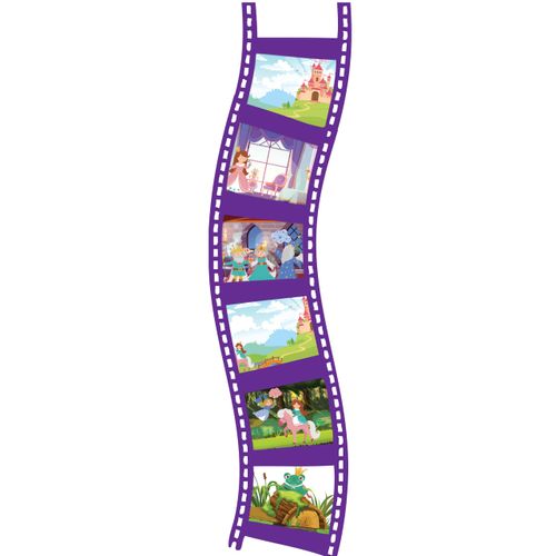 Lexibook LTC050UNI Unicorn, torch light and projector with 3 discs, 24 images, create your own stories, Pink