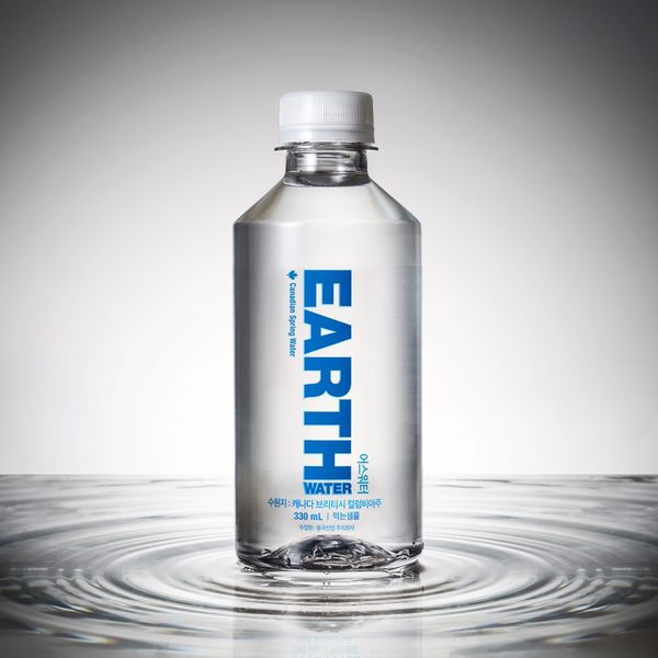 [New Product] Earth Water Canada Imported Bottled Water 330ml