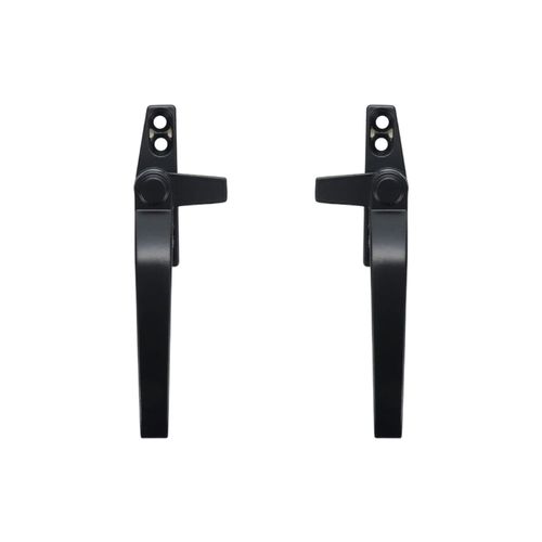 Savagrow Casement Window Locking Handles Grips Aluminum Alloy Right Hand & Left Hand Locks, Black 140 x 40 x 42mm