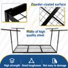 HEAVY DUTY 3ft x 6ft Overhead Garage Storage Adjustable Mounted Ceiling Rack BLK