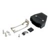 D SUB BACKSHELL, 45/180DEG, DB, ABS, D Sub Backshells (165X11299XE) Pack of 1