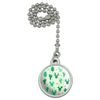 GRAPHICS & MORE Cute Cactus with Flowers Pattern Ceiling Fan and Light Pull Chain