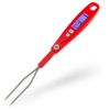Digital Meat Thermometer Fork for Grilling & BBQ with Ready Alarm, Pro Temp Poin