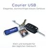 Integral 2-Pack 128GB USB Memory 2.0 Flash Drives Courier Blue