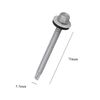 50 x Roofing Screws for Metal Sheets & Cladding Self Drill 5.5 x 70mm Hex Head