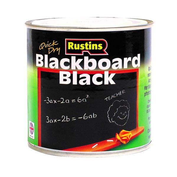 RUSTINS Blackboard Black Paint - 100ml