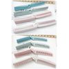 harukita Comb, Folding Comb, Double Hair Brush, Double Headed, Anti-Static, Lightweight, Travel, Portable, 4 Colors, Set of 4
