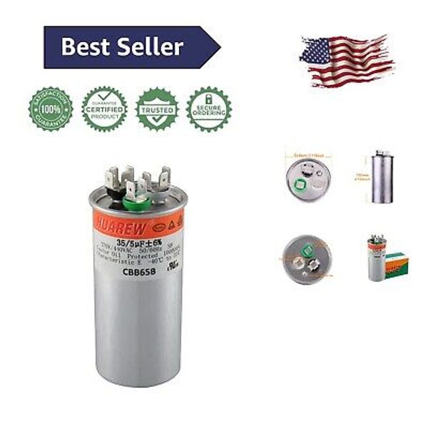 High-Quality S1 Rated 35+5 uF AC Capacitor for Energy Efficient Cooling