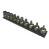 VIM Tools 10-Piece Half Cut, Impact XZN Set with 3/8 in. Square Drive Adapter