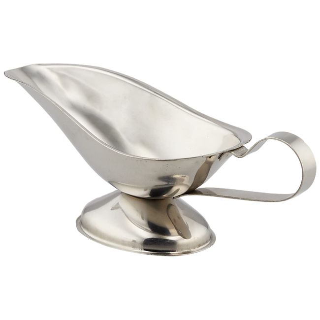 Koyo Pottery S4500082 Stainless Steel Gravy Boat, 5.1 fl oz (150 ml)