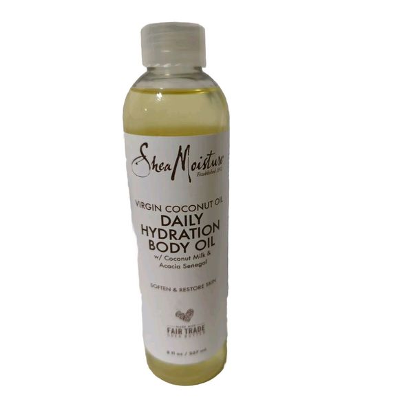 Shea Moisture Virgin Coconut Oil, Daily Hydration Body Oil, 8 fl oz