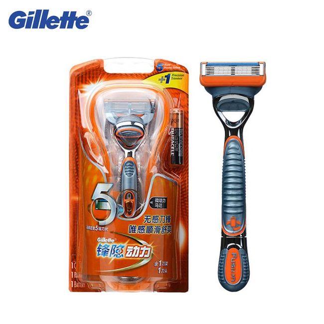 Gillette Fusion Power Handle with 1 Cartridge, Battery Operated 