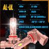 ALLA  H11 LED White Head Light Driving Headlamp Headlight Bulbs for Ford