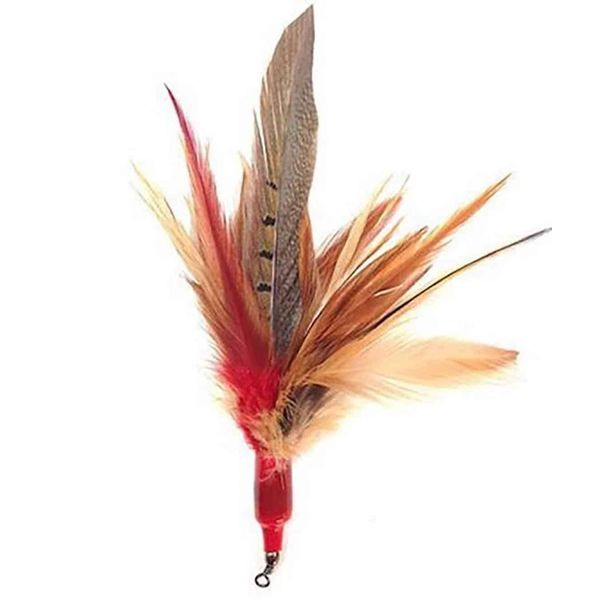 Da Wild Thing Feather Teaser Wand and Replacement Lure by Go Cat