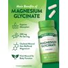 Magnesium Glycinate Capsules | 200mg | 60 Count | Chelated Superior Absorption Formula | Non-GMO & Gluten Free Supplement | by Nature's Truth