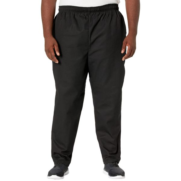 Red Kap Baggy Chef Pants Black LG