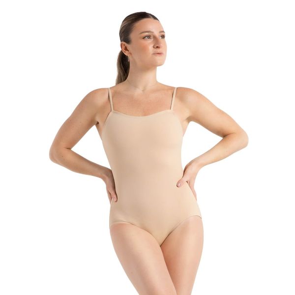 Capezio Women's Camisole Leotard, Nude, Medium