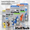 iCell Tech Size 10 Hearing Aid Batteries (120 batteries)