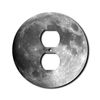 Off the Wall Plates - Moon Outer Space Decorative Acrylic Electrical Cover - Single Outlet