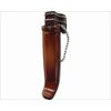 Cane Clip-On One-Touch Clear Brown