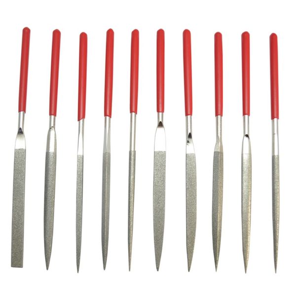 Diamond Needle Files Fine Grit Set of 10 Assorted