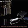 2 Pack Keychain Peanut Lighter EDC Mini Waterproof Lighter for Fire Starter Survival Emergency Use