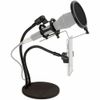 Technical Pro LiveShow2M Stream Broadcast Podcast Stand + Mic Holder