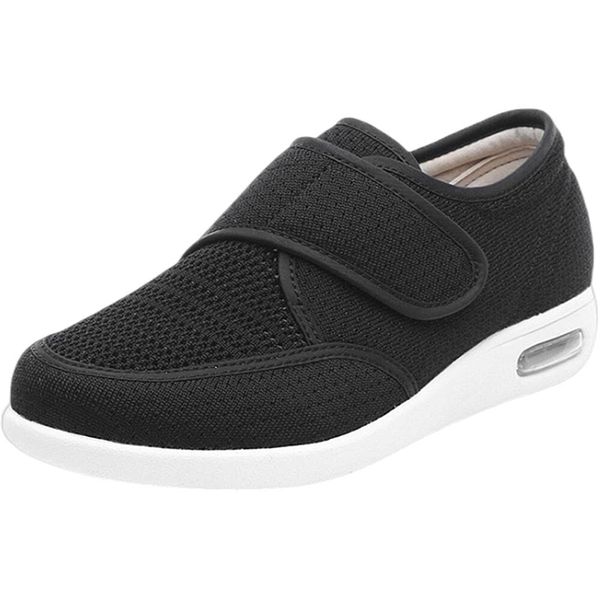 Sneakers, Nursing Shoes, Nursing Shoes, Middle-Elderly, Men's, Room Shoes, Rehabilitation Shoes, Nurse Shoes, Health, Breathable, For Rehabilitation, Spring, Summer, Autumn, Seniors, Walking Shoes, Velcro, Elderly, Swollen Feet, Women's, Walking Support, 