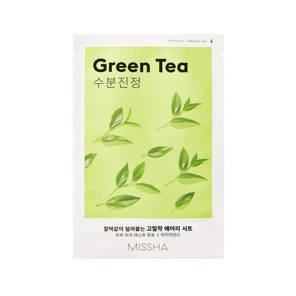 MISSHA Pure Source Cell Sheet Mask (Green Tea), 1er Pack