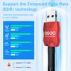 Class 1 Long Range Bluetooth Adapter 1.0 for Xbox V2.0 EDR Support Windows 8(Bright Red)