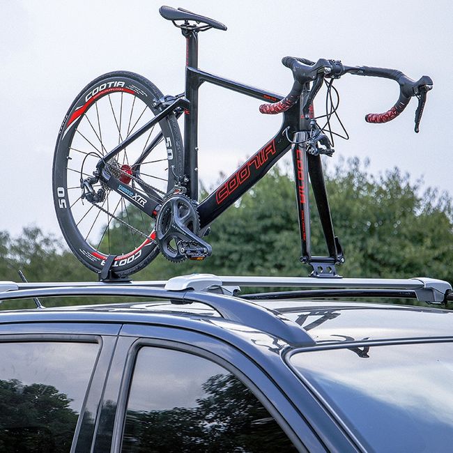 Thru axle roof discount rack