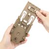 Quick Locking System Kit with QLS 19 Locking Fork and QLS 22 Receiver Plate Platform Attachment for Duty Holster Tan