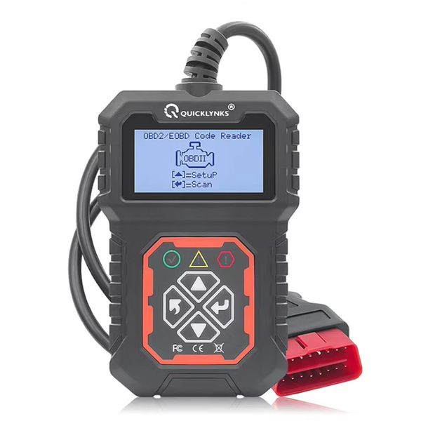 QUICKLYNKS T31 12V Auto OBD2 Scanner Code Reader Engine Diagnostic Check Light