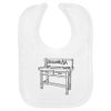 Azeeda 'Tools Workbench' Soft Cotton Baby Bib (BI00056538)