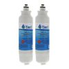Fits LT800P LT120F Comparable Tier1 Fridge Water and Air Filter Combo 2 Pack