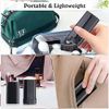 20 Pack 15g Plastic Oval Deodorant Containers Empty Lipstick Balm Tubes Twist-Up Cosmetic Tube Bottle with Cap for DIY Chapstick Lotion Sticks Vials Crayon - Black