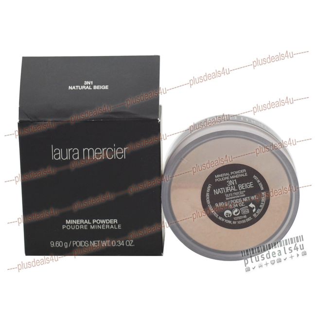 Laura Mercier Loose Mineral Powder 3N1 Natural Beige 0.34Oz/9.60g New In Box