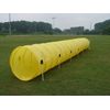18' Dog Agility Tunnel with Stakes, Multiple Colors Available (Yellow)