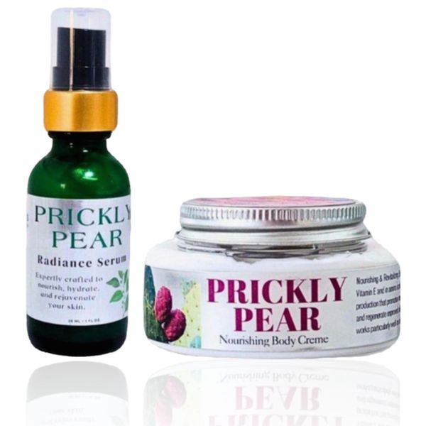 Prickly Pear Radiance Serum and Nourishing Body Creme Set