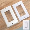 100 Piece Foam Outlet Gasket Insulation Pads for Electrical Outlets White