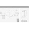 Pull Out Kitchen Basket Storage SELF/Soft Close 300 400 500 600mm Variant Multi (300mm REJS, Grey)